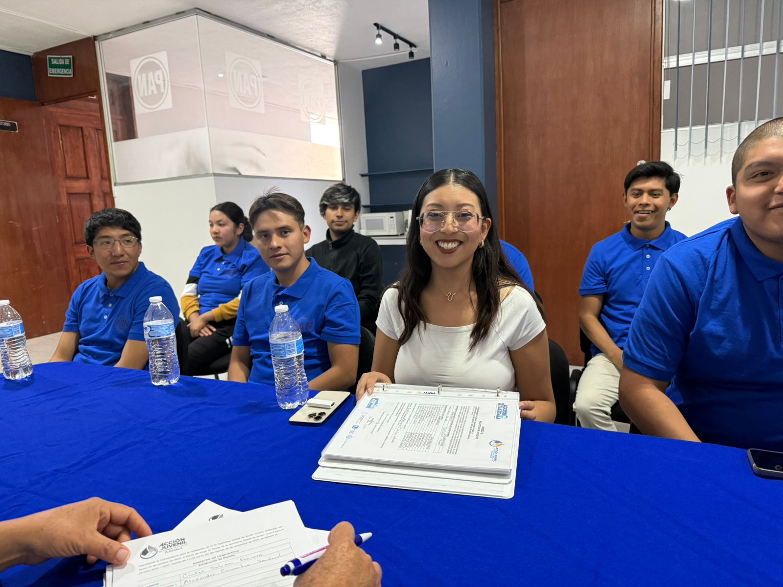 Se registra Cintya Salazar y Alexander Sandoval  para dirigir Acción Juvenil del PAN en Tlaxcala